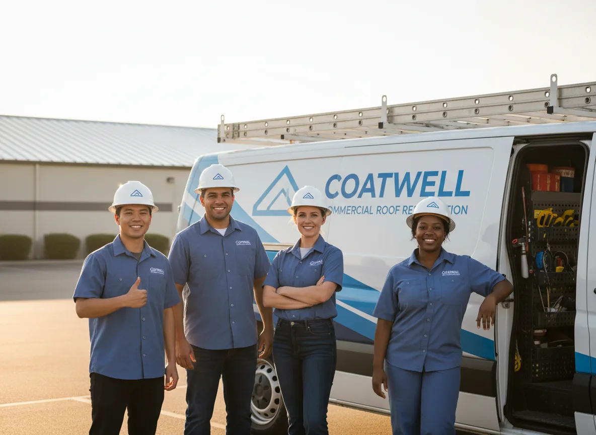 Commercial roof coating company in Promise City, IA